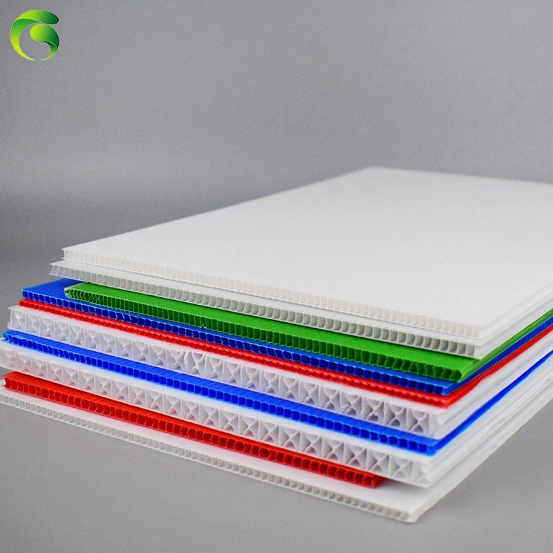plastic cardboard sheets